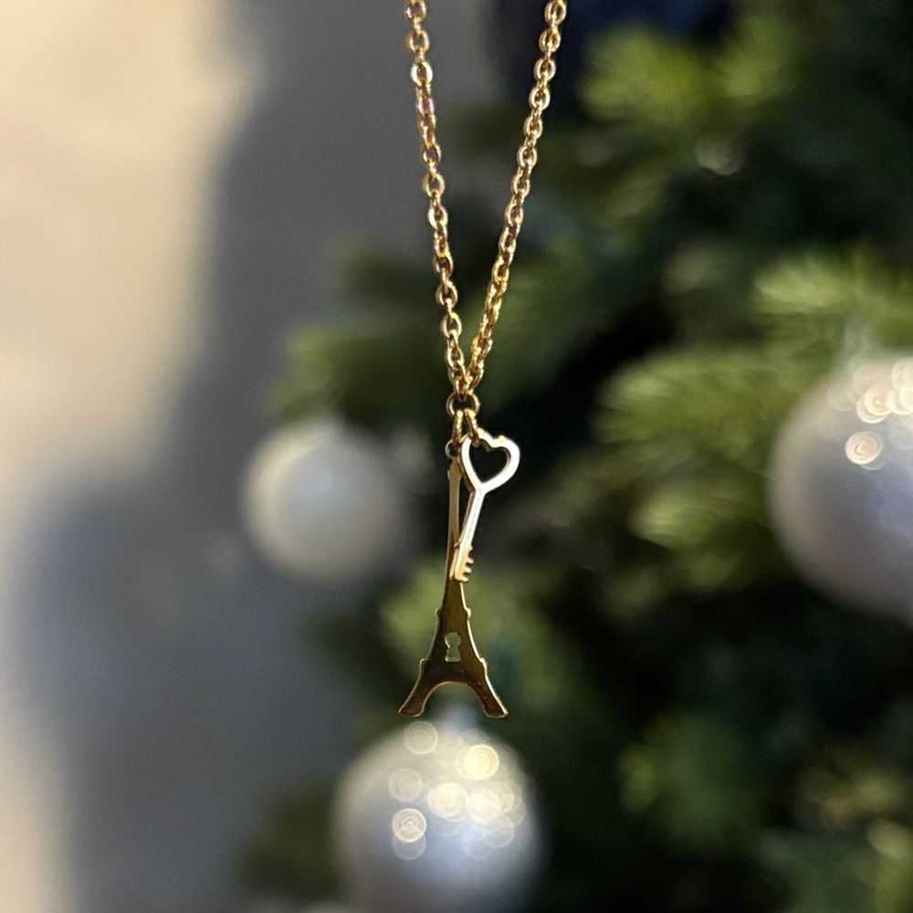 Agatha Paris Eiffel Tower and Key Charm Bracelet